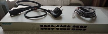коммутаторы неуправляемый: Коммутатор 24 портовый Micronet SP624R 24-Port 100Mbps Switch (24UTP