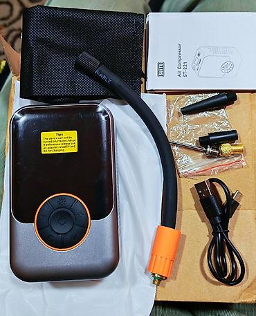 velo moto: Portativ hava kompressoru (AUAU ST-221) Xüsusiyyətlər: - Rəqəmsal LCD — 1