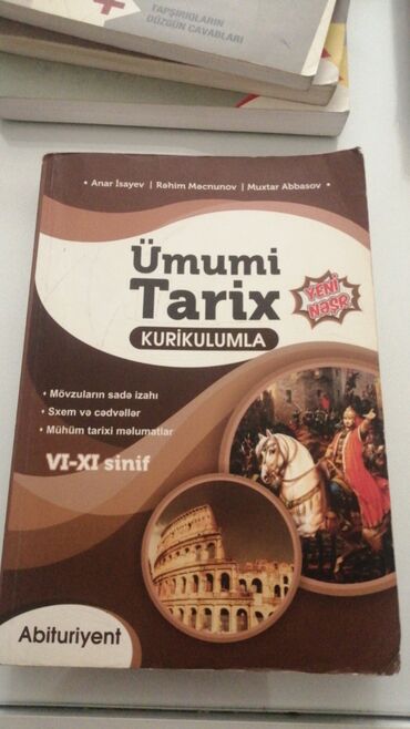 Digər kitablar və jurnallar: Ümumi tarix kurikulumya 5 manat xırdalan