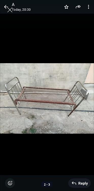 setka hasar: Metal çarpayı karkası - Material: tamamilə metal konstruksiya – boru — 1