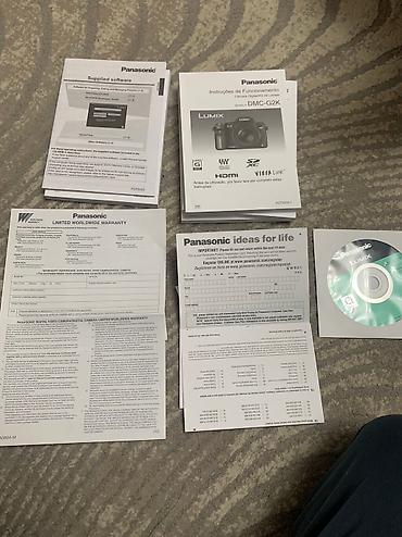 sony lens: Фотоаппарат Panasonic Lumix DMC‑G2 со сменной оптикой Комплект: - — 8