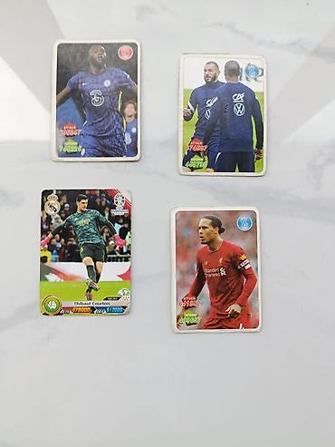 gta 5 kaset: Futbol kolleksiya kartları dəsti - Sayı: 4 ədəd - Mövzular: Avropa — 1