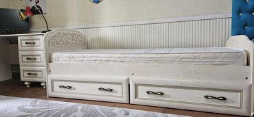 Детские гарнитуры: Детская гарнитура, Б/у, Для мальчика, Для девочки, МДФ, цвет - Бежевый, Самовывоз — 2