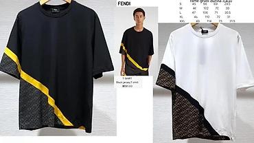 Majice: Men's T-shirt Fendi, bоја - Crna — 18