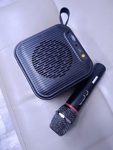 спаре: Karaoke-колонка MOSBROS KARABASS 5S Описание: - Портативная акустика — 2
