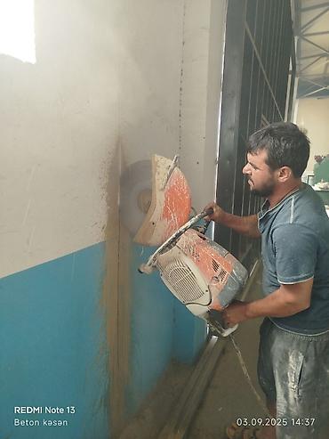 camadan təmiri: Beton kəsmə beton deşmə xidməti Karot - HILTI DD 200 / 350 ilə 25 ° — 2