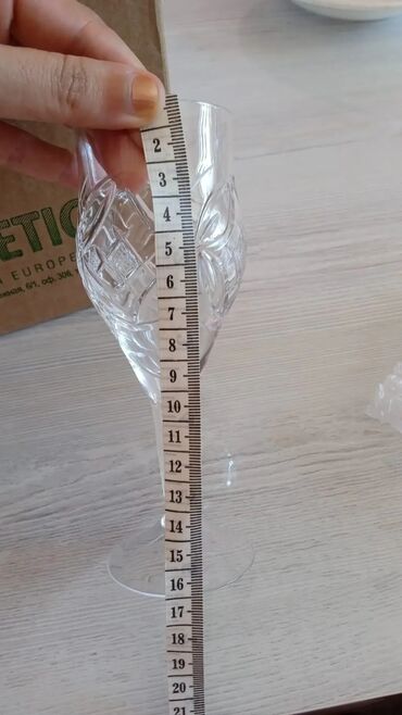 Qədəhlər: Qədəhlər, Xrustal, 8 ədədli dəst, Rusiya — 3