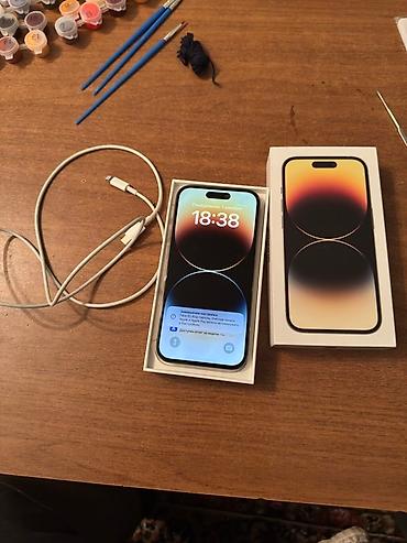 adapter iphone: IPhone 14 Pro, Qızılı, Face ID — 7