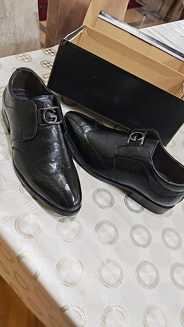 Ayaqqabılar: Kişi klassik ayaqqabıları - Rəng: qara - Model: monk-strap üslubunda — 3