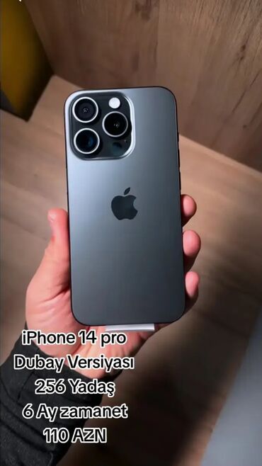 çat: IPhone 14 Pro Dubai
Yaddaş-256
Qiymət-110 AZN
📍- Çatdırılma Var-📍