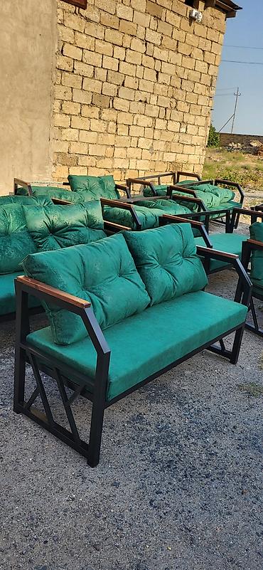 bağ stulu: Düz, sadə divan, 2 nəfərlik, Açılmayan, Parça, Türkiyə — 1