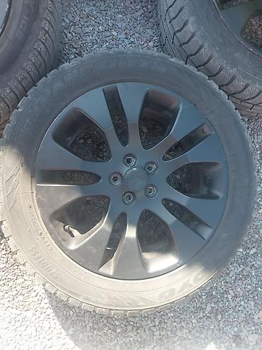 Шиналар жана дисктер: Дөңгөлөктөр монтажда 215 / 55 / R 17, Кыш, Колдонулган, Комплект, Жеңил унаалар, Куйма, тешиктери - 5 — 10
