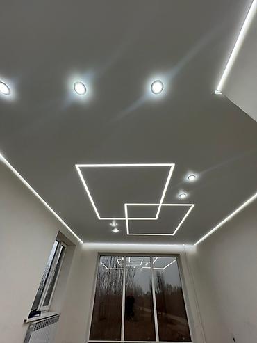 Натяжной потолок: Натяжной потолок Матовое Монтаж — 20