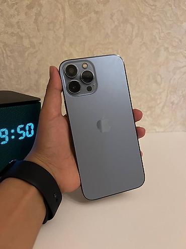 apple 13 pro max: IPhone 13 Pro Max, 128 GB, Sierra Blue, Simsiz şarj, Face ID — 4