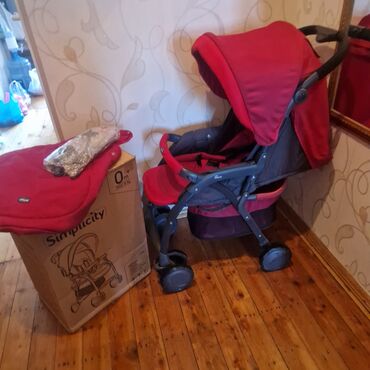 Gəzinti arabaları: Chicco simplicity kolyaska satiram qis ortuyu var qutusu var.yeni — 7