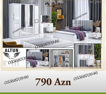 Yataq otağı dəstləri: İkinəfərlik çarpayı, Dolab, Rusiya, Yeni — 10