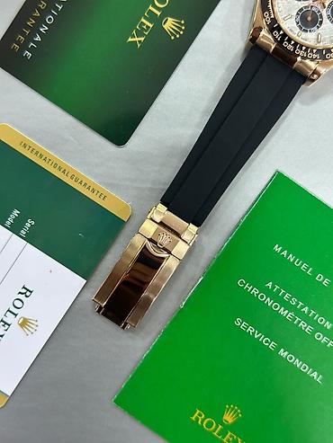 takı: Yeni, Qol saatı, Rolex, rəng - Qızılı — 2