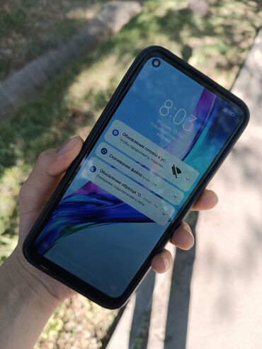 Redmi: Redmi, Redmi Note 9, Б/у, 128 ГБ, цвет - Синий, 1 SIM, 2 SIM