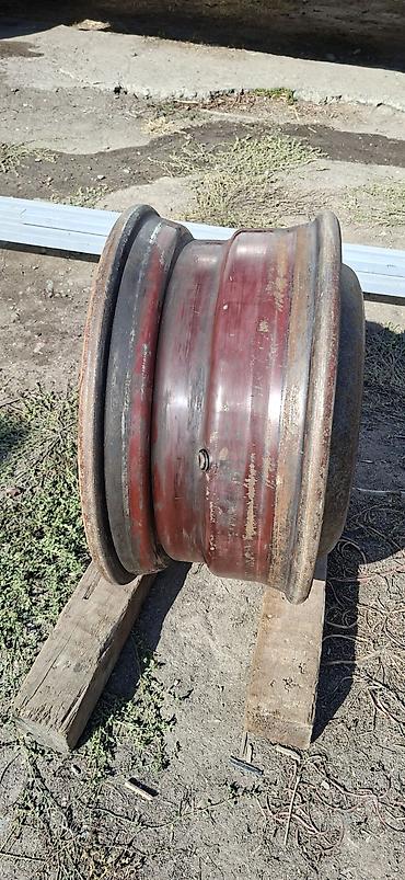 r18 5100: Железные Диски R 19.5 Mercedes-Benz, 1 шт, отверстий - 8, Б/у — 3