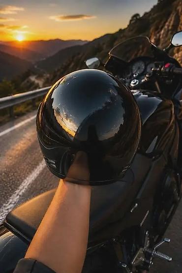 mopar akumulatori: Integralna moto kaciga SAFE Helmet – crna, sjajna - Tip: integralna — 2
