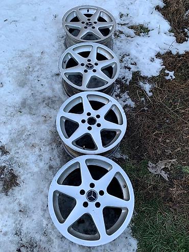 Диски: Литые Диски R 17 Aero, Комплект, отверстий - 5, Б/у — 12