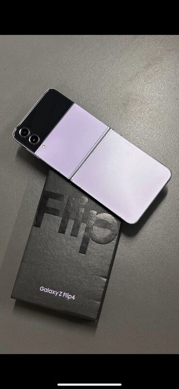 samsung z flip бу: Samsung Z Flip, Жаңы, 256 ГБ, түсү - Кызгылт көк, 1 SIM