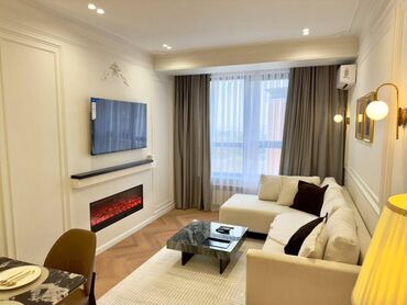 сдаю квартира дордой моторс: 3 комнаты, 105 м², Элитка, 11 этаж, Дизайнерский ремонт