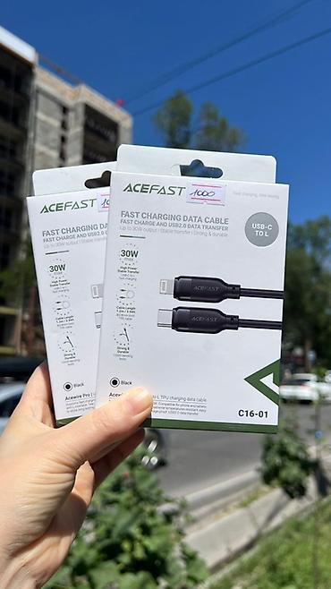 lightning hdmi: Кабель ACEFAST C16-01 для быстрой зарядки и передачи данных - Тип — 1