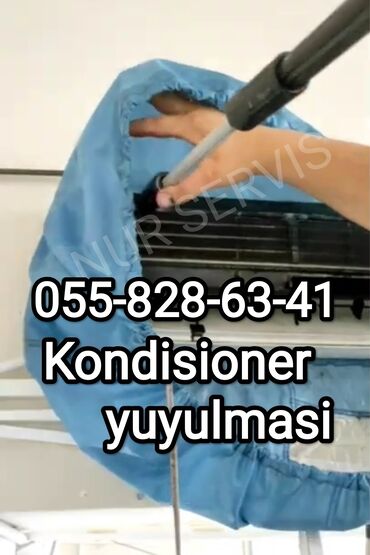 Kombi: Təmir, Split kondisionerlər, Təmizləmə, Zəmanətlə, Pulsuz diaqnostika