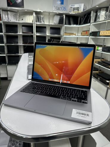 macbook air 2020 m1: Ультрабук, Apple, 8 ГБ ОЗУ, Apple M1, 13.3 ", Б/у, Для работы, учебы, память SSD