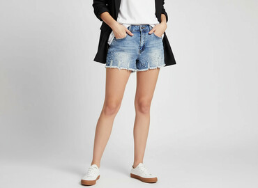 spodenki denim tears: Redseventy, Szorty damskie, rozmiar L