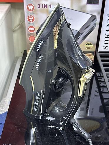 sokany steam iron: Утюг Паровой, Антипригарный, Противокапельная система — 3