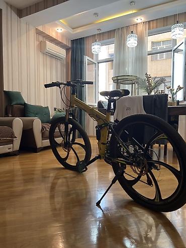 İdman velosipedləri: Qatlanan dağ velosipedi – 26” magnezium təkərlərli arxa tormuz əyləci — 4