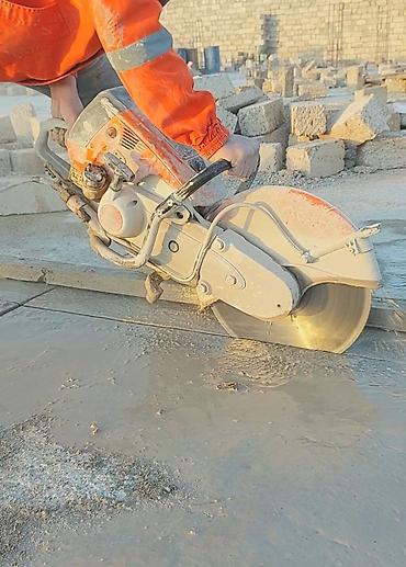 televizor temiri: Beton və dəmir-beton konstruksiyaların kəsilməsi xidməti - Divar — 10