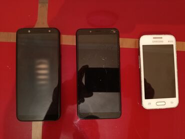 Land Rover: Samsung Galaxy A6, 16 GB, rəng - Qara, Qırıq, İki sim kartlı