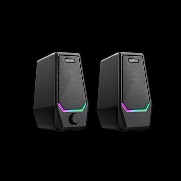 xbow one: Gaming stereo zvučnici sa RGB osvetljenjem - Set od 2 kompaktna — 6