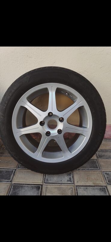 Disk təkərlər: Disk və təkərlər satılır. R16 7j et49. Disklərdə çat svarka vəya əyri — 3