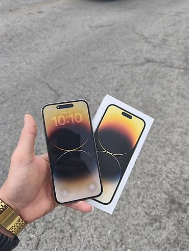 Apple iPhone: IPhone 14 Pro Max, 256 GB, Qızılı, Face ID — 1