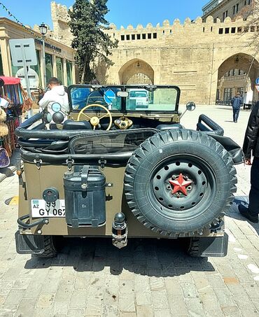 Jeep: 1947-ci il GAZ-67 + qoşqusu ilə birlikdə satılır. (qoşqusuzda satıla — 6