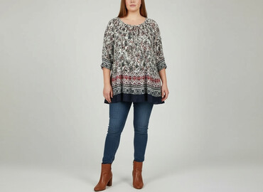 t shirty plus size damskie: Moodo, Жіноча блуза, розмір 3XL