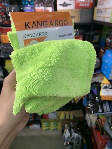 микрофибра полотенце: Мягкая микрофибровая салфетка KANGAROO для автомобиля. - Материал — 2