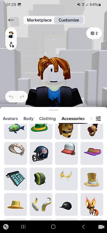 Комплекты одежды: Набор аватаров и одежды для Roblox (скриншоты из меню — 8