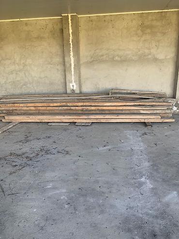taxta şalman: Taxta material satılır. 10 metrlik taxta şalbanlar əla vəziyyətdə — 1