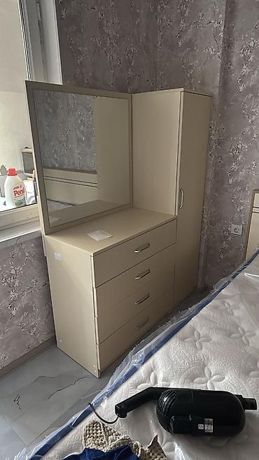 mebel aksesuarları: Geniş güzgülü makiyaj/komod dəsti - Modellər: İki rəng variantı – — 4