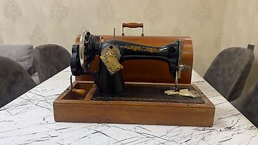 🧵 Antik tikiş maşını satılır ✨ Klassik və vintage görünüşlü, taxta