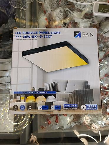 panel: Накладной светодиодный светильник FAN LED Surface Panel Light — 1