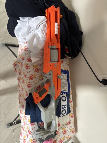 игрушки пистолеты: Пистолет NERF рабочий ничего не сломано