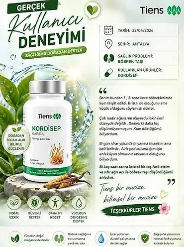 Vitaminlər və BAƏ: " Kordiseps " - Tərkibi:Himalay dağlarından yığılan Alman — 9
