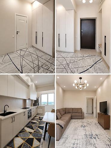 дизайнерская: 1 комната, 49 м², Золотой квадрат 8 этаж, Евроремонт — 1