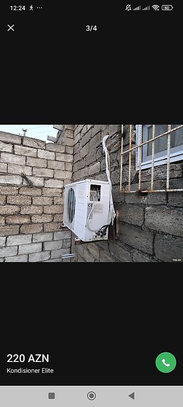 w210 radiator: Elite split kondisioner – divar tipli daxili blok və xarici blok — 1
